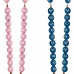 TERÇO  BOLINHA COM CRUZ 8MM