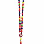 TERÇO MULTICOLORIDO FLUORESCENTE