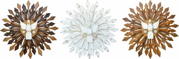 DIVINO ESPÍRITO SANTO DE MADEIRA 54CM