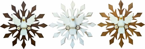 DIVINO ESPÍRITO SANTO DE MADEIRA 36CM