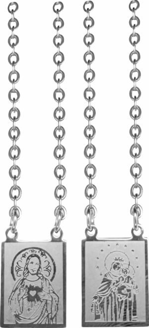 ESCAPULÁRIO AÇO INOX LASER