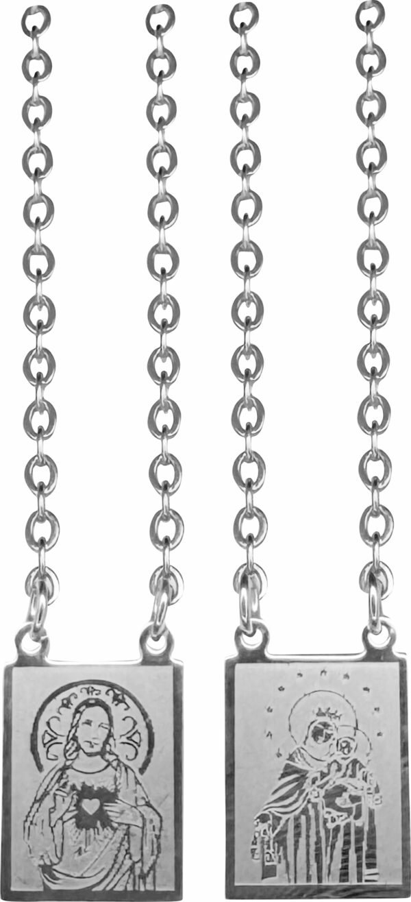 ESCAPULÁRIO AÇO INOX LASER