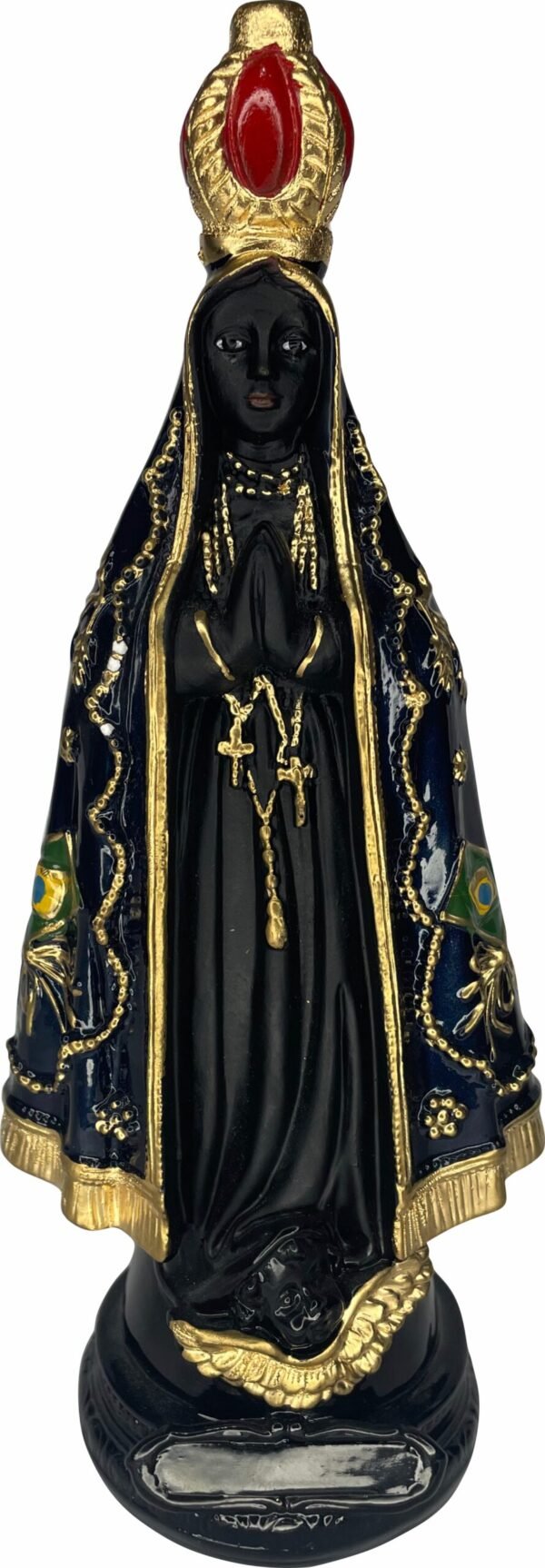 15317721672-im-87.jpg IMAGEM N. SENHORA APARECIDA 23CM COM COROA