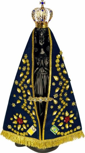 15320631809-im-56.jpg Imagem N S Aparecida Replica 37cm Completa