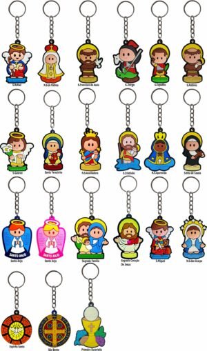 CHAVEIRO EMBORRACHADO INFANTIL DE SANTOS