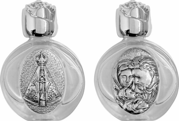 VIDRO PORTA ÁGUA BENTA COM APLIQUE