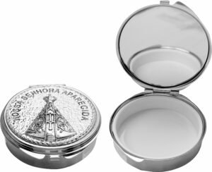 TECA NOSSA SENHORA APARECIDA MÉDIA 6X2CM