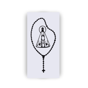 ADESIVO TERÇO NOSSA SENHORA APARECIDA PEQUENO