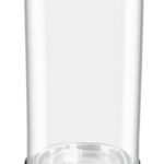 PORTA VELA VIDRO LISO BASE ALUMÍNIO