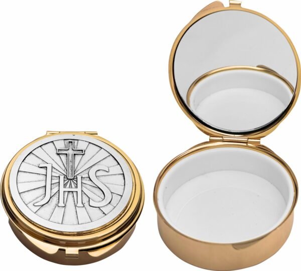 TECA JHS DOURADA MÉDIA 6X1,8CM