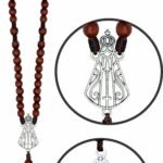 TERÇO MADEIRA NOSSA SENHORA APARECIDA VAZADO