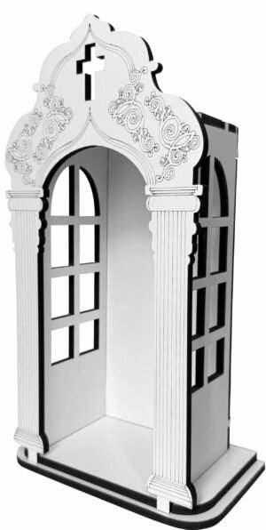 15347049253-ca-01.jpg CAPELA VITRAL ORATÓRIO PARA IMAGEM DE 20CM