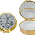 TECA CÁLICE UVA TRIGO DOURADA MÉDIA 6X1,8CM