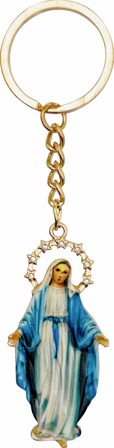 CHAVEIRO NOSSA SENHORA DAS GRAÇAS COLORIDO