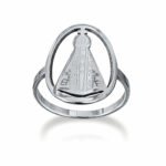 ANEL NOSSA SENHORA APARECIDA AÇO INOX