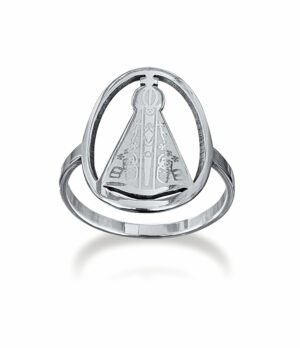 ANEL NOSSA SENHORA APARECIDA AÇO INOX