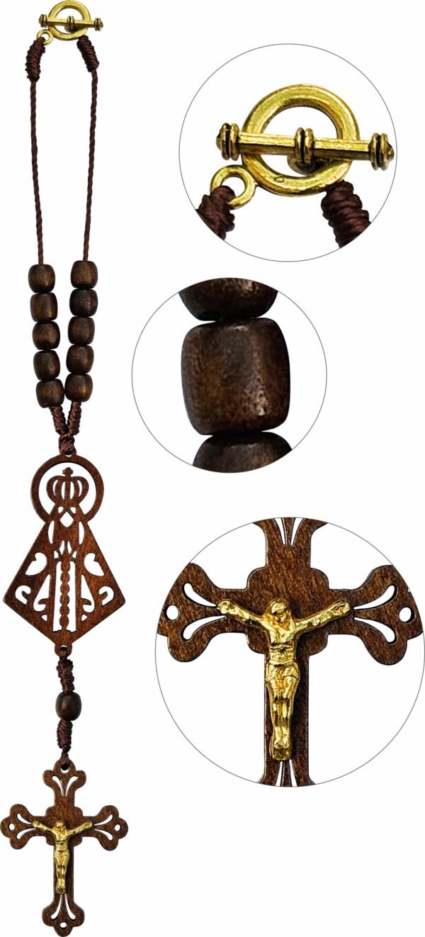 DEZENA MADEIRA APARECIDA PARA CARRO LASER