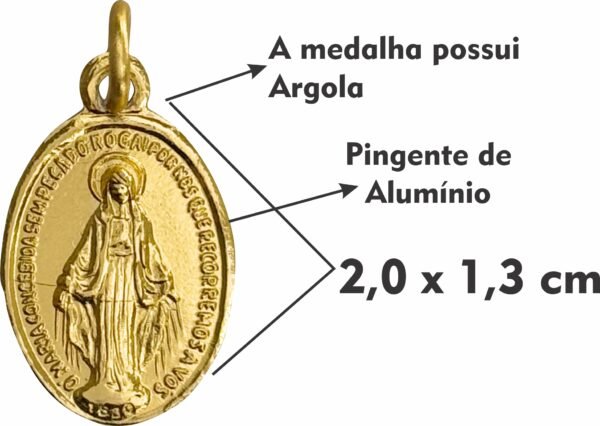 15384199121-foto-4.jpg MEDALHA MILAGROSA DOURADA MEDIA