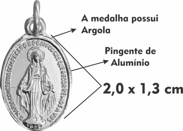 15384204602-foto-04.jpg MEDALHA MILAGROSA PRATEADA MEDIA