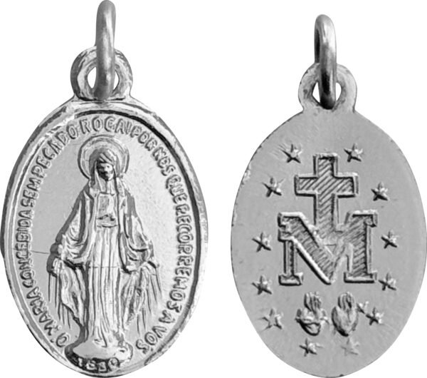 15384204615-foto-03.jpg MEDALHA MILAGROSA PRATEADA MEDIA