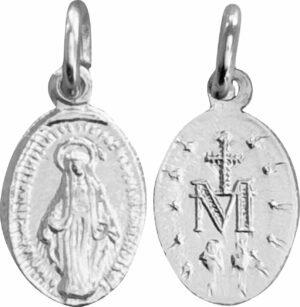 15384206134-foto-03.jpg MEDALHA MILAGROSA PRATEADA PEQUENA