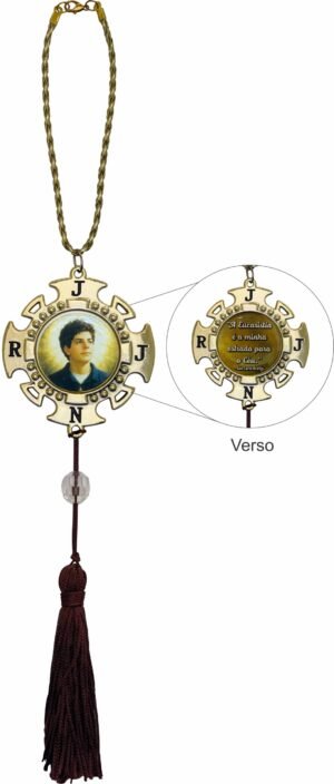 ADORNO RETROVISOR PARA CARRO CARLO ACUTIS