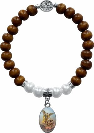 PULSEIRA MADEIRA COM PÉROLA SÃO MIGUEL