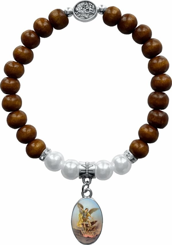 PULSEIRA MADEIRA COM PÉROLA SÃO MIGUEL