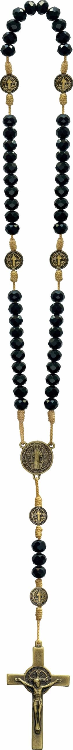 15396081315-foto-06.jpg TERÇO SÃO BENTO CRISTAL 10MM