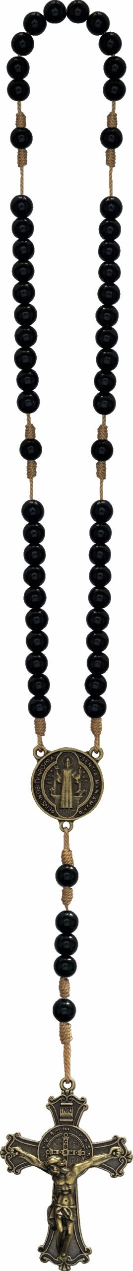 15396096193-foto-05.jpg TERÇO SÃO BENTO PRETO 10CM CRUZ GRANDE