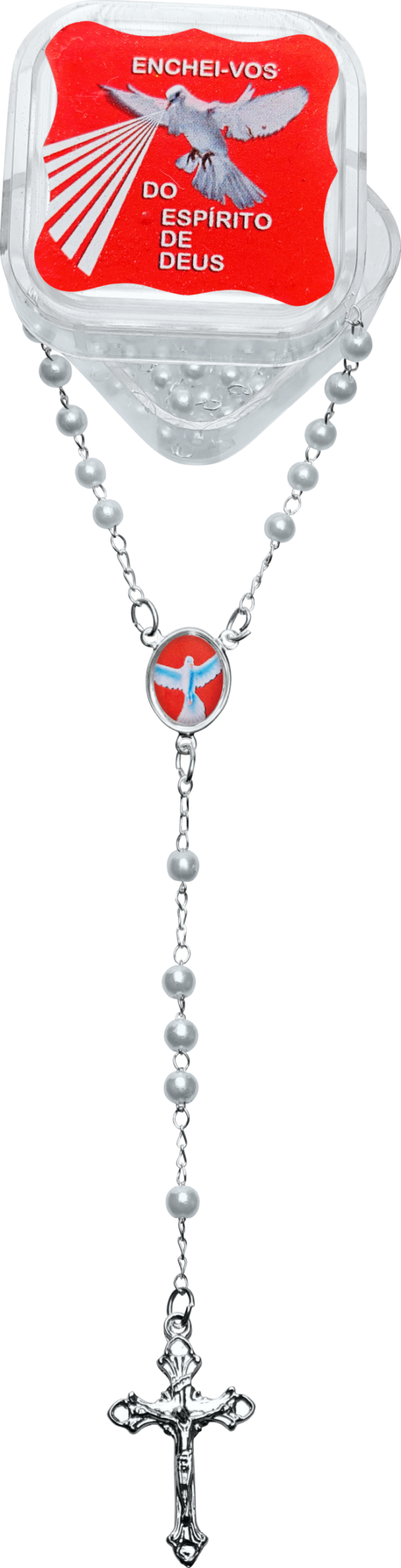 TERÇO CRISMA CAIXA COM ADESIVO