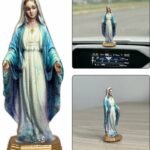 IMAGEM NOSSA SENHORA DAS GRAÇAS METAL ADESIVO 6CM