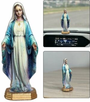 IMAGEM NOSSA SENHORA DAS GRAÇAS METAL ADESIVO 6CM