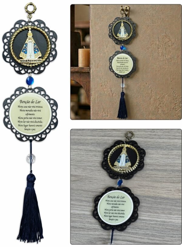 MANDALA MDF DUPLA NOSSA SENHORA APARECIDA