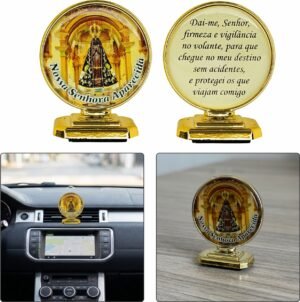 Pedestal de Carro Nossa Senhora Aparecida, 4,1 cm