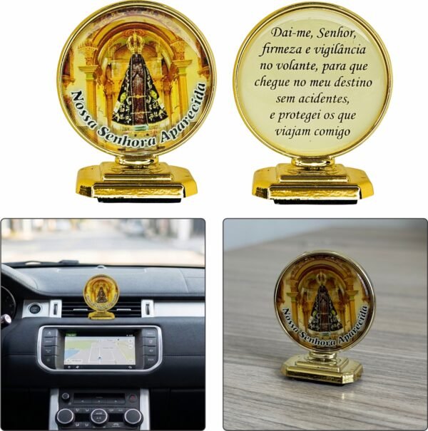 PEDESTAL DE CARRO NOSSA SENHORA APARECIDA