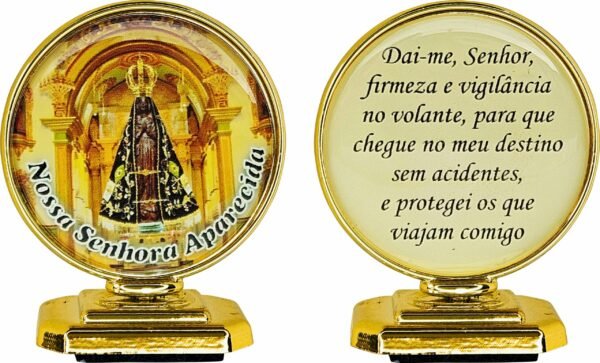 PEDESTAL DE CARRO NOSSA SENHORA APARECIDA