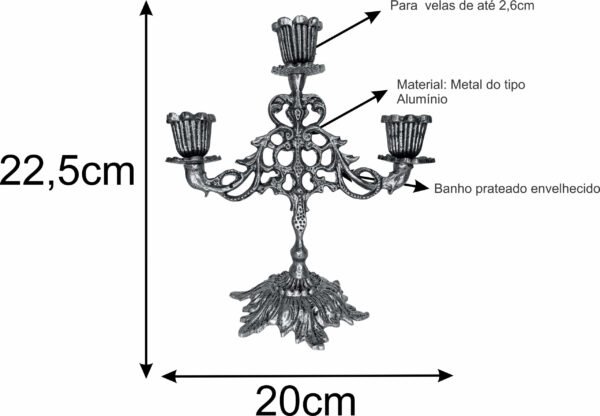 15548193826-di-60-3.jpg CASTIÇAL 03 VELAS PRATA VELHA 23X21 CM