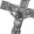 15548201861-cr-89-3.jpg CRUCIFIXO CRUZ METAL DE ALTAR PRATA VELHA 37,5 CM