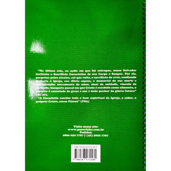 Livro Manual de Catequese para Primeira Comunhão 3 – Os Sacramentos | Padre Cristovam Iubel
