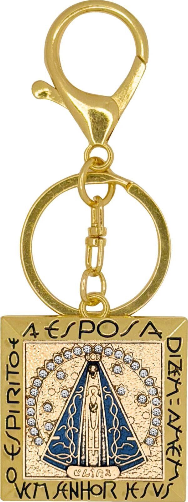 15600951076-ch-51.jpg Chaveiro Nossa Senhora Aparecida Nicho com Strass