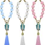 DEZENA PARA CARRO NOSSA SENHORA DAS GRAÇAS POMPOM