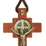 Cordao C Cruz Sao Bento Madeira 6X4Cm