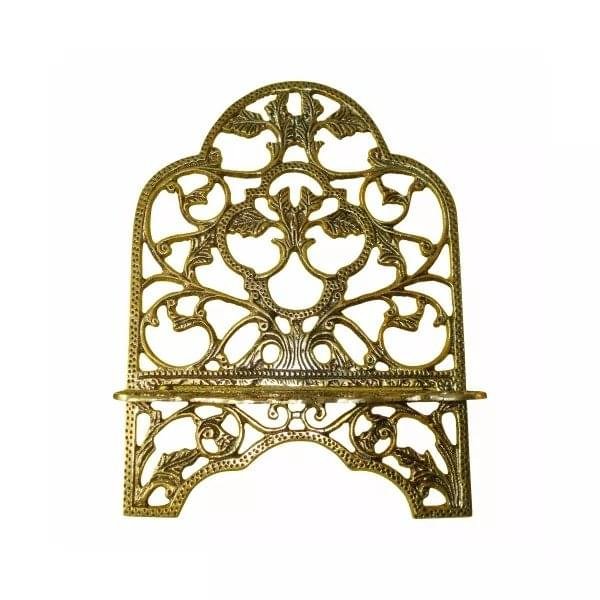 Porta Bíblia Metal Grande Ouro Velho