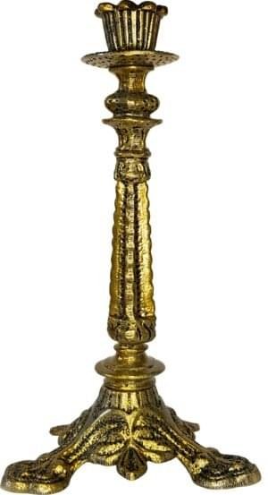 Castiçal 01 Vela 30Cm S/ Prato