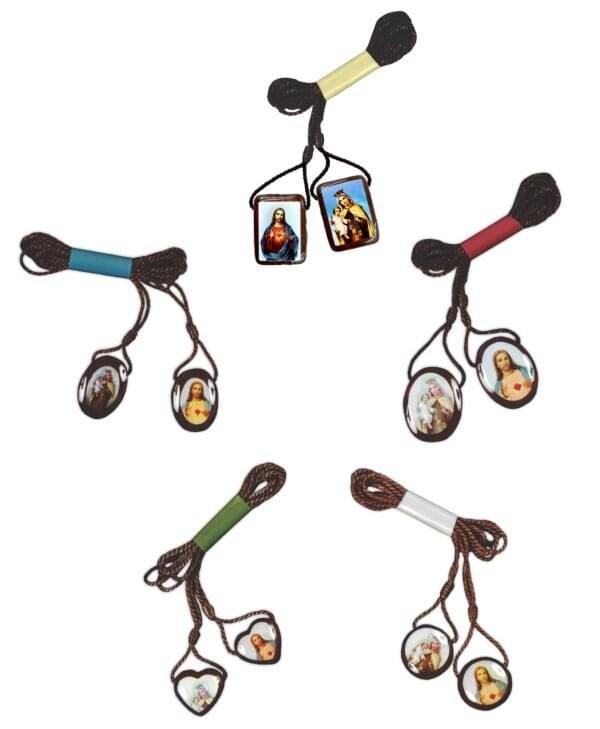 Escapulário De Madeira