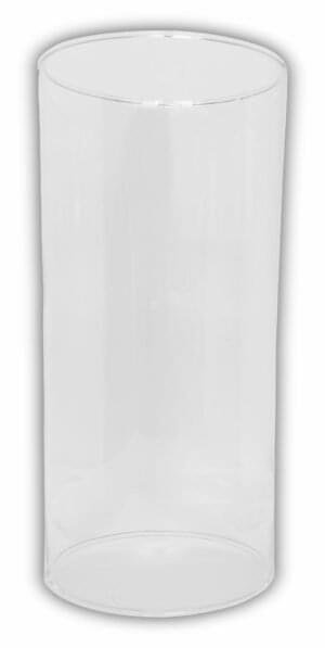 Porta Vela - Donzela De Vidro - Decoração P/Castiçal - 30X11Cm