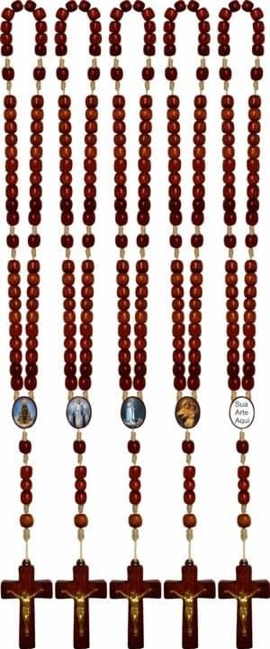 15290358936-tm-12.jpg Terço Madeira Com Santo No Triangulo