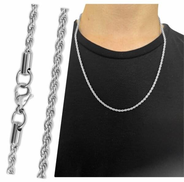 Corrente Aço Inox Media