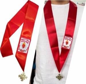 15384195638-foto-01.jpg Fita Devocional do Apostolado Da Oração Zelador Sagrado Coração De Jesus